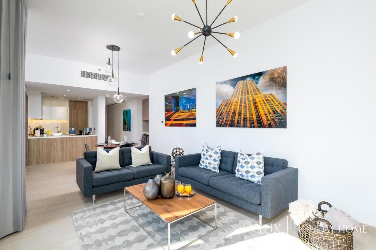Lux - Contemporary Suite With Full Marina View Dubái Exterior foto